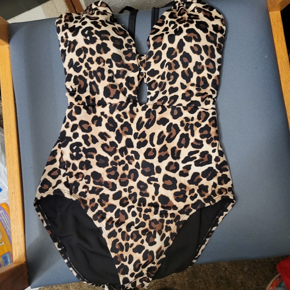 Leopard Print Swimsuit
